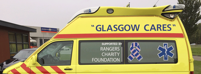 Rangers Charity Foundation Ambulance