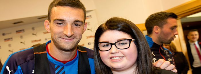 Lee Wallace and Dream Day Supporter