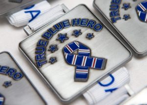 true blue hero medal