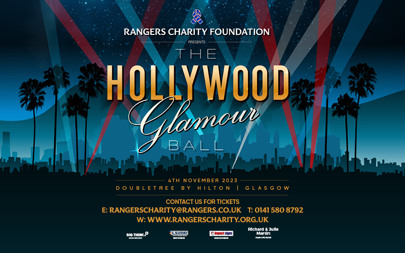 RCF Hollywood Charity Ball Poster