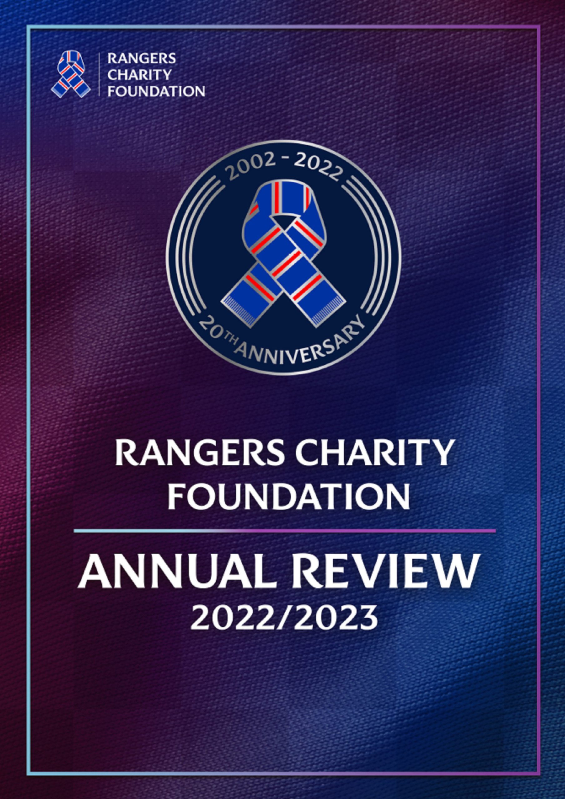 annual review front cover