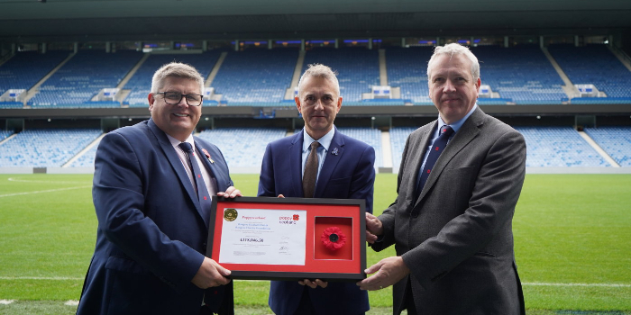 Poppyscotland Presents Foundation With Special Honour