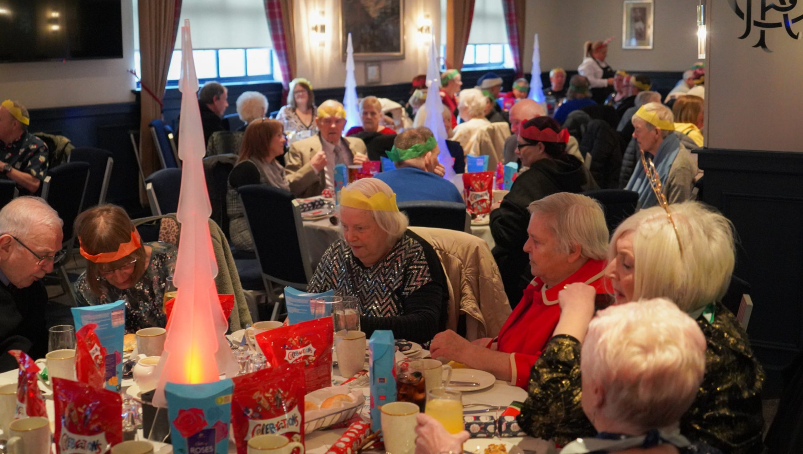 Foundation Welcomes Senior Citizens to Ibrox for SPFL Trust Festive Friends Christmas Lunch