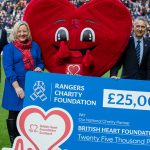 British Heart Foundation Cheque Presentation