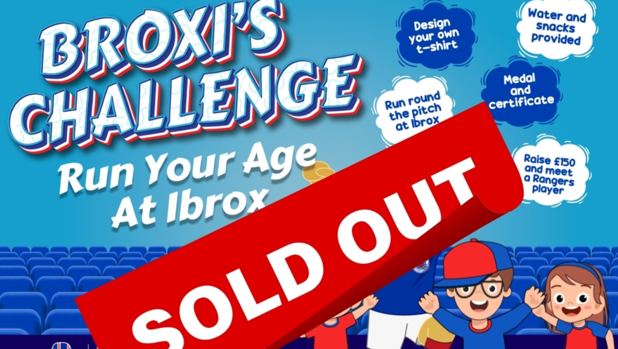 Broxi’s Challenge – Run Your Age at Ibrox!