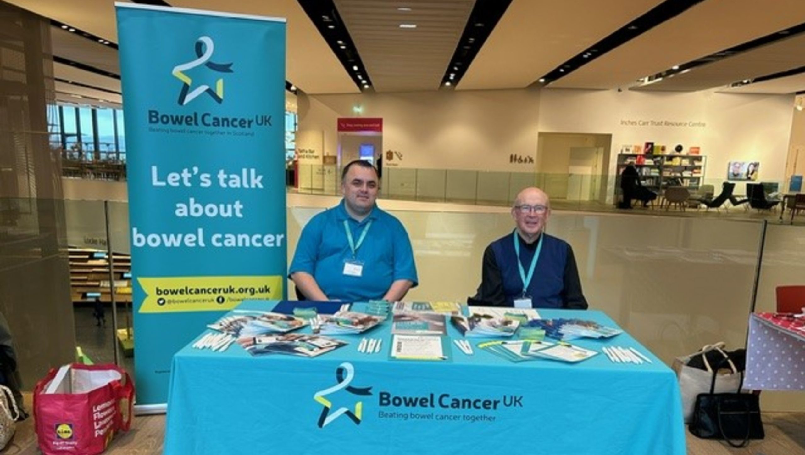Bowel Cancer Donation Supports Scotland
