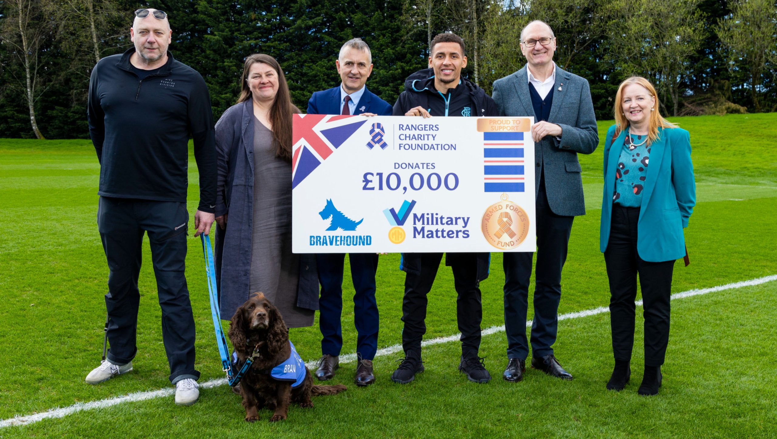 Foundation Donates £10K To BRAVEHOUND and Military Matters