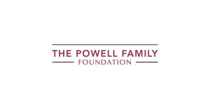 The logo of the Powell Family Foundation