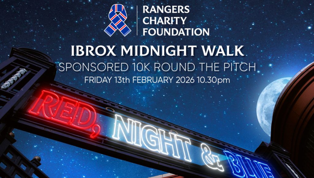 red night and blue midnight walk