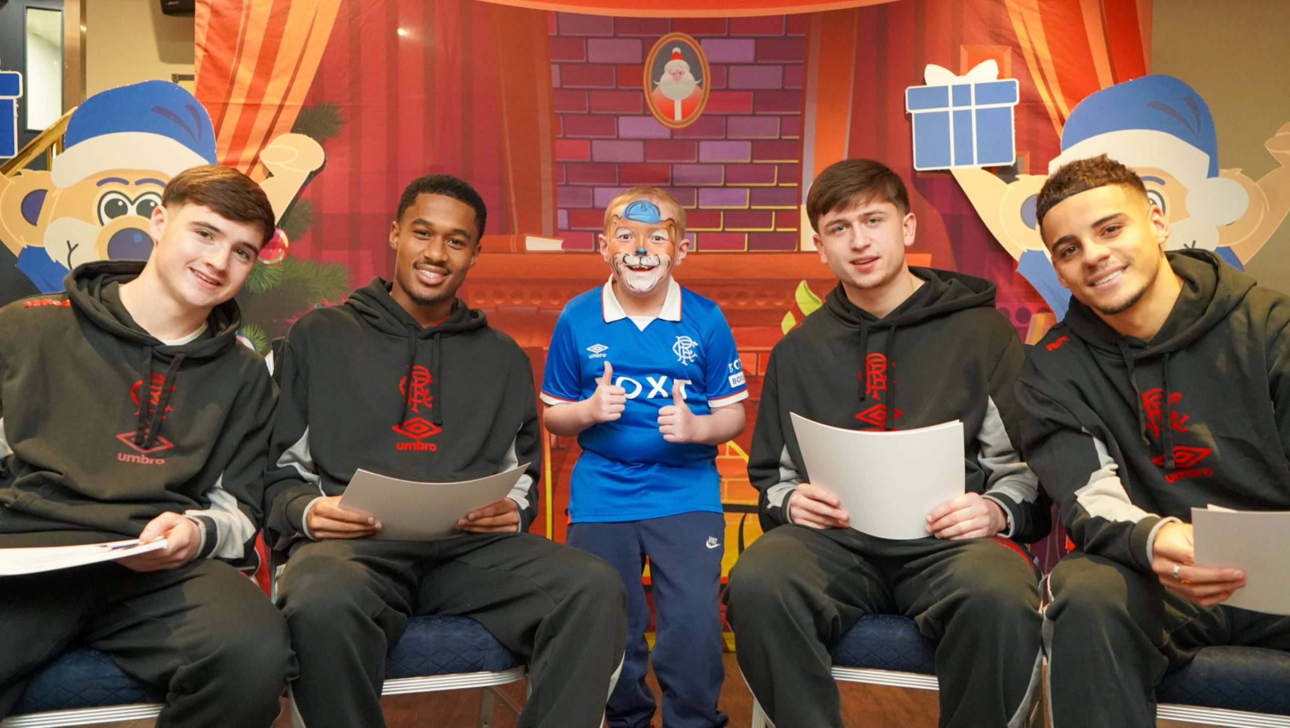 Rangers Players Visit Children’s Dream Fund Christmas Party