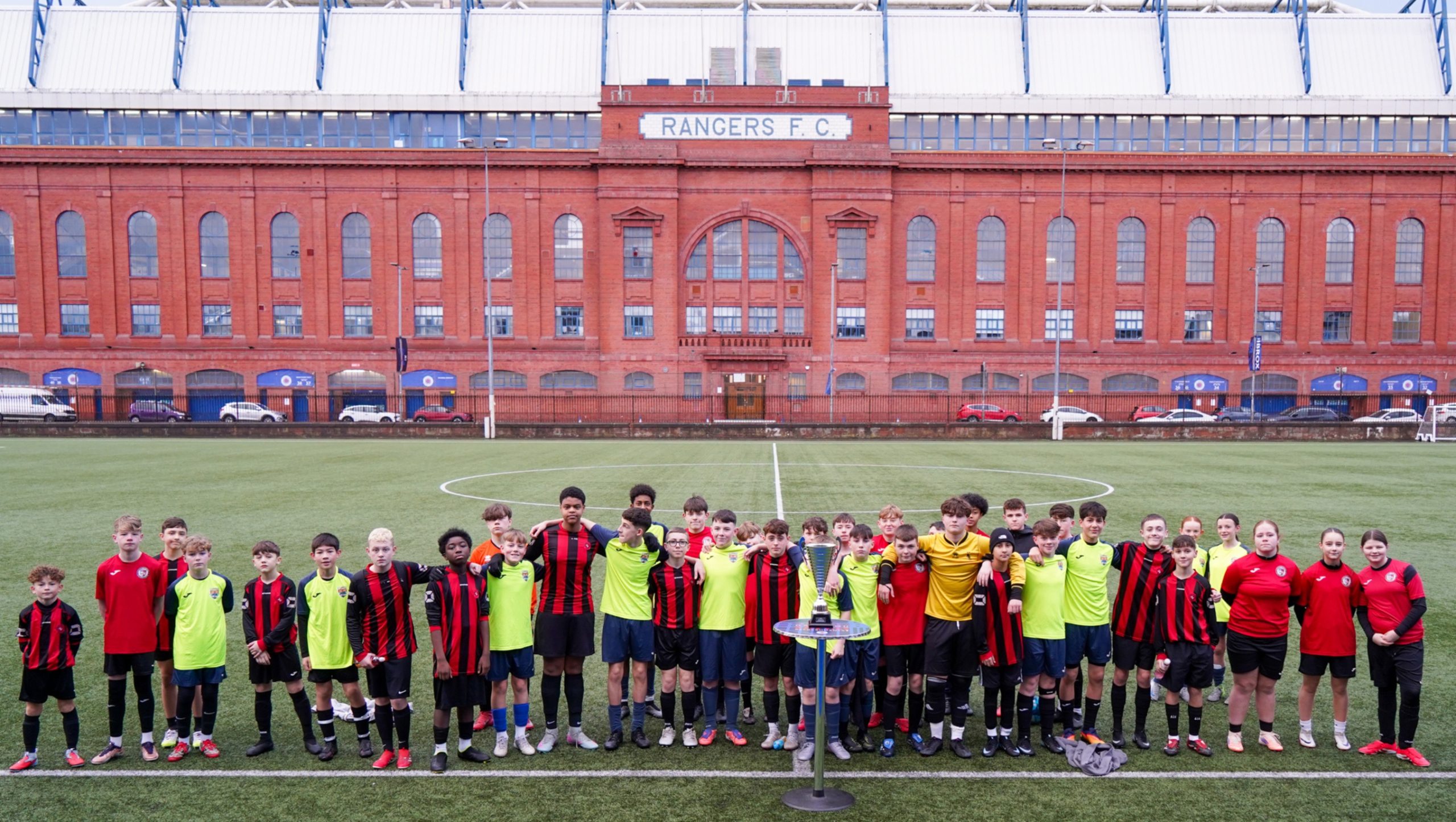 Winter Hub in the Community School Tournaments Held at Ibrox Community Complex