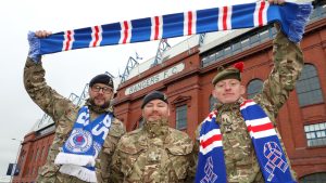 soldiers with rangers scarf