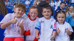 kids at Ibrox