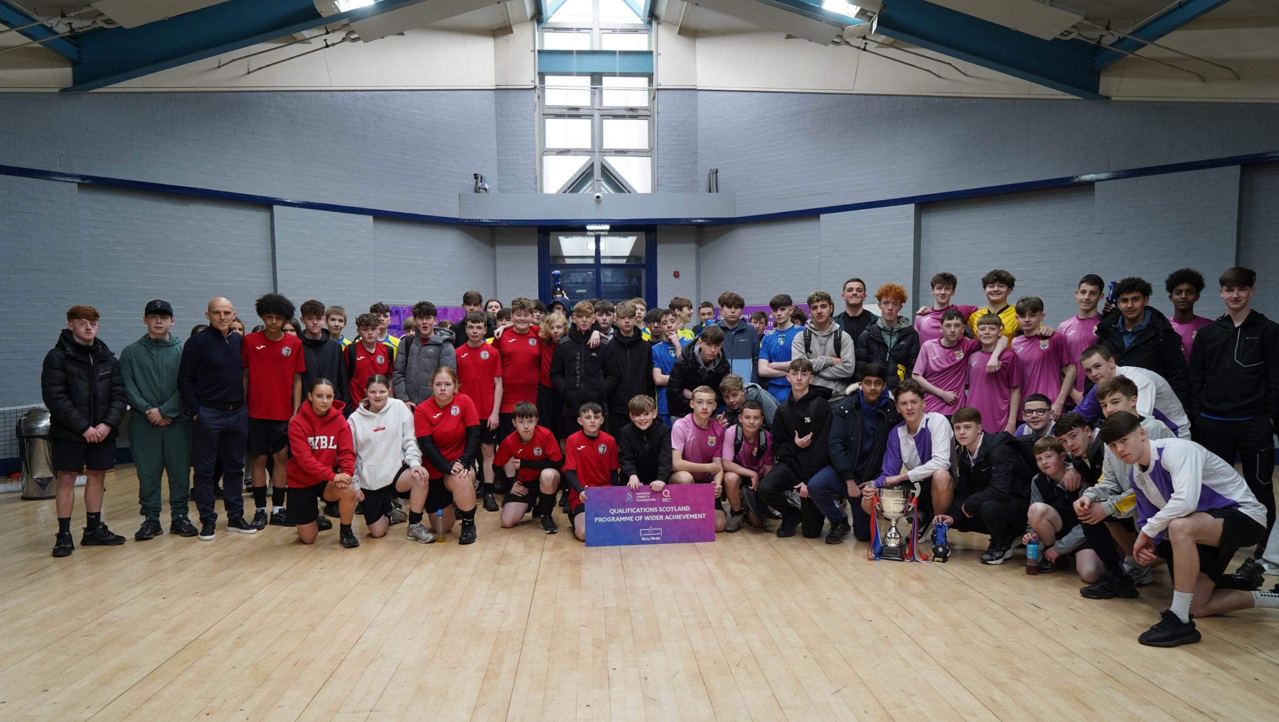 Wider Achievement Pupils Celebrate Success On and Off the Pitch