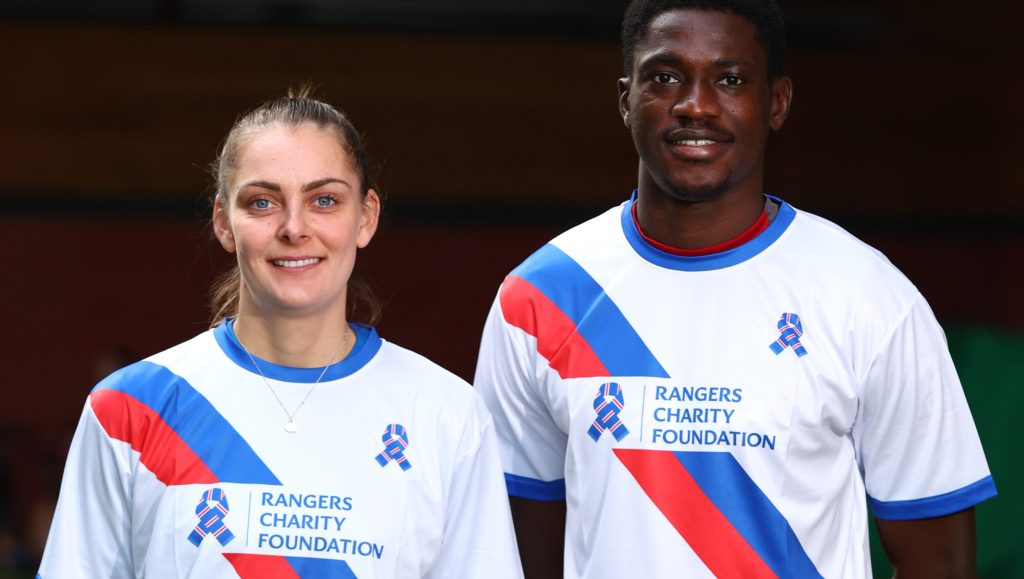 players wearing foundation running tops