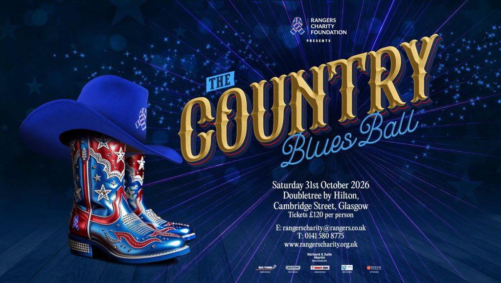 Country blues ball poster