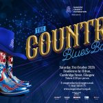 Country blues ball poster